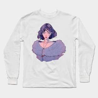 Mysterious girl Long Sleeve T-Shirt